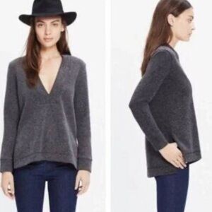 Madewell deep V sweater